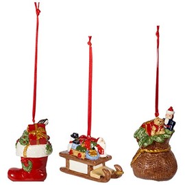 Villeroy & Boch 1483316685 Nostalgic Ornaments Ornaments Gifts 3-Piece