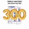 300 Premium Large Double Sided Triple Score Sheets Cards Pads