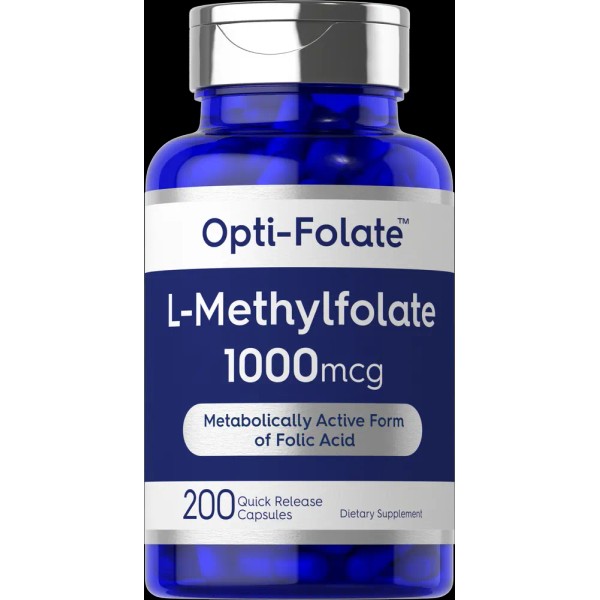 Carlyle L Methylfolate 1000mcg | 200 Capsules | Value Size