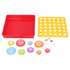 Children Gear Puzzle Toy Bright Color Gear Assembly Jigsaw Puzzle Educational Toys