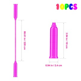 STOBOK 10pcs Kids Jump Rope Set Jump Ropes Adjustable Plastic Handle Skip Rope Jumping Rope for Kids