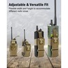 VIPERADE Multi-Purpose Radio Holder Case Intercom Pouch, Adjustable Storage Tool