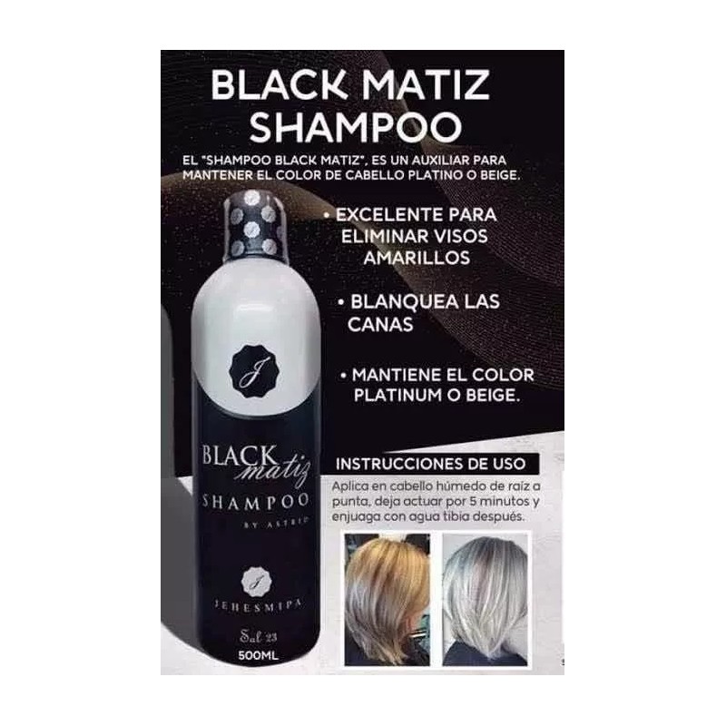 Jehesmipa Black Matiz Shampoo De Jehesmipa Original!!