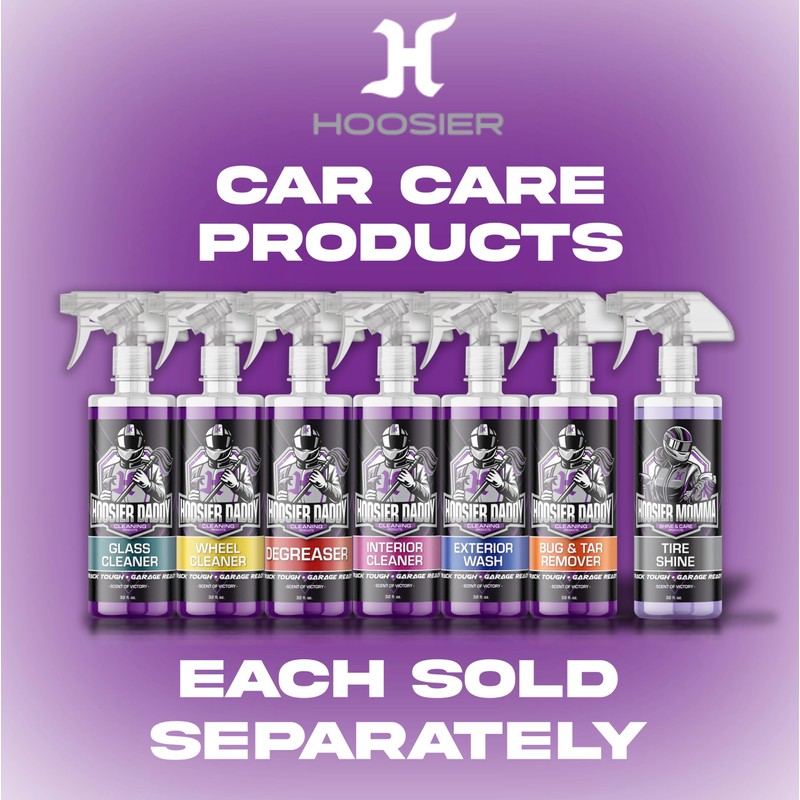 Hoosier Momma 16oz Car Tire Shine - Long-Lasting, High-Gloss Formula