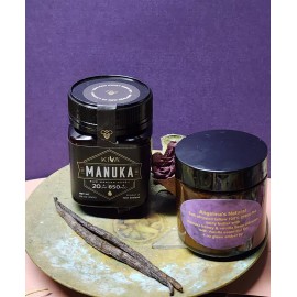 Angelina's Natural Soft whipped tallow 100%grass-fed body butter with manuka honey & vanilla bean