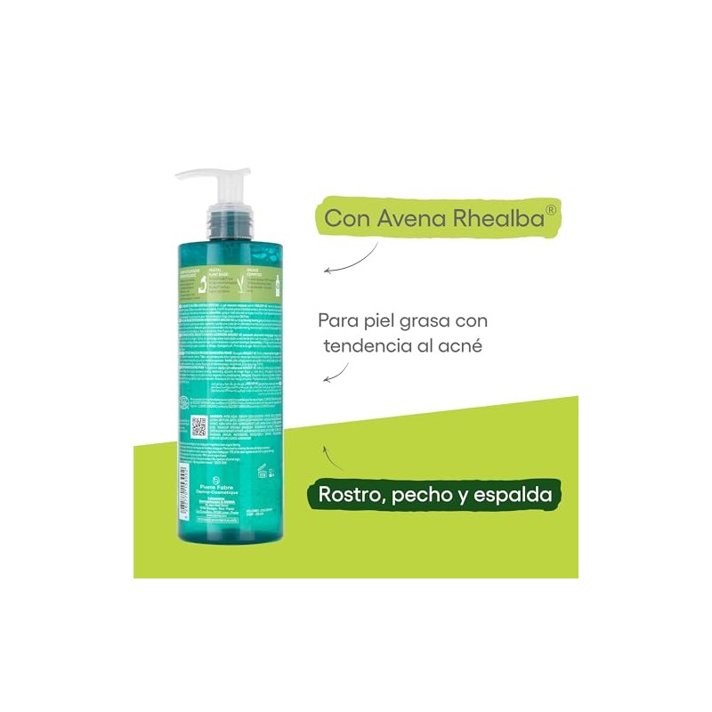 Aderma Biology Gel Limpiador Purificante Piel Mixta Grasa Tendencia Acnéica