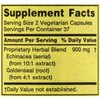  Echinacea Goldenseal Blend Dietary Supplement, 900 mg, 75 Vegetarian