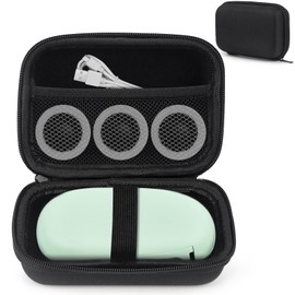 CHRI Label Printer Hard Case, Label Printer Hard Case for SUPVAN E10, Small Case for Mini Bluetooth Labelling Device (14 x 9 x 6 cm, Hard Case Only)