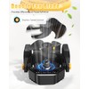 Rychi Camping Fan with 15W Wireless Charging, 10400mAh Rechargeable Battery