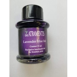 De Atramentis Lavender Blue Handmade Premium Fountain Pen Bottled Ink
