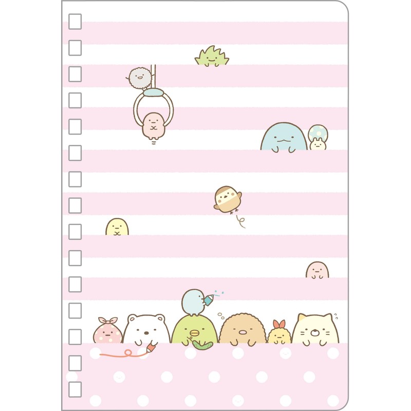 San-X Sumikko Gurashi SE68804 Sticker Notebook H6.1 x W4.3 inches