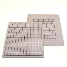 Go Lab Original Go Introductory Set, MDF 13 Road (Back 9), P Plum Go Stone (Approx. 0.3 inches (7 mm) Thick) and Mini Kaku Go Box