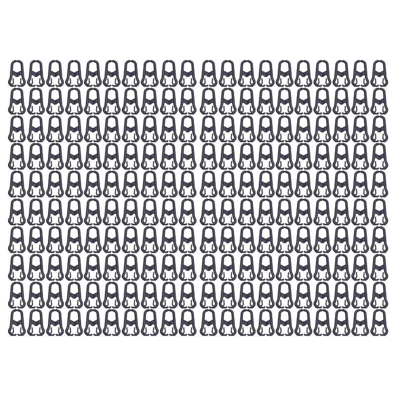 200PCS PP Plastic Chicken Beak Clasps Reusable Rooster Mouth Snap