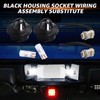 LED License Plate Light Kit with Bulb and Wiring for