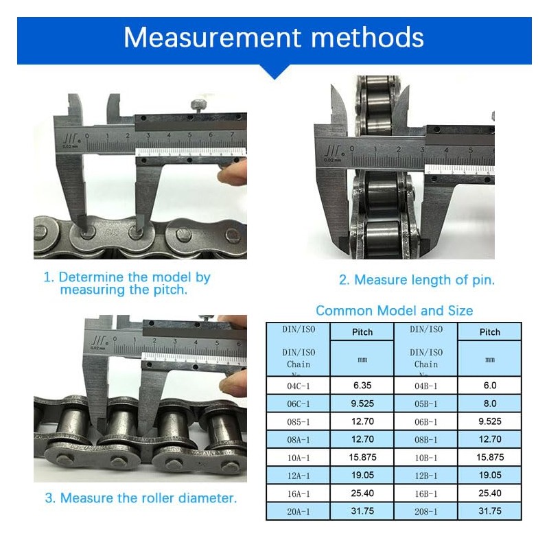 FOCMKEAS 8PCS Roller Chain Offset Half Link #35, 3/8 Inch