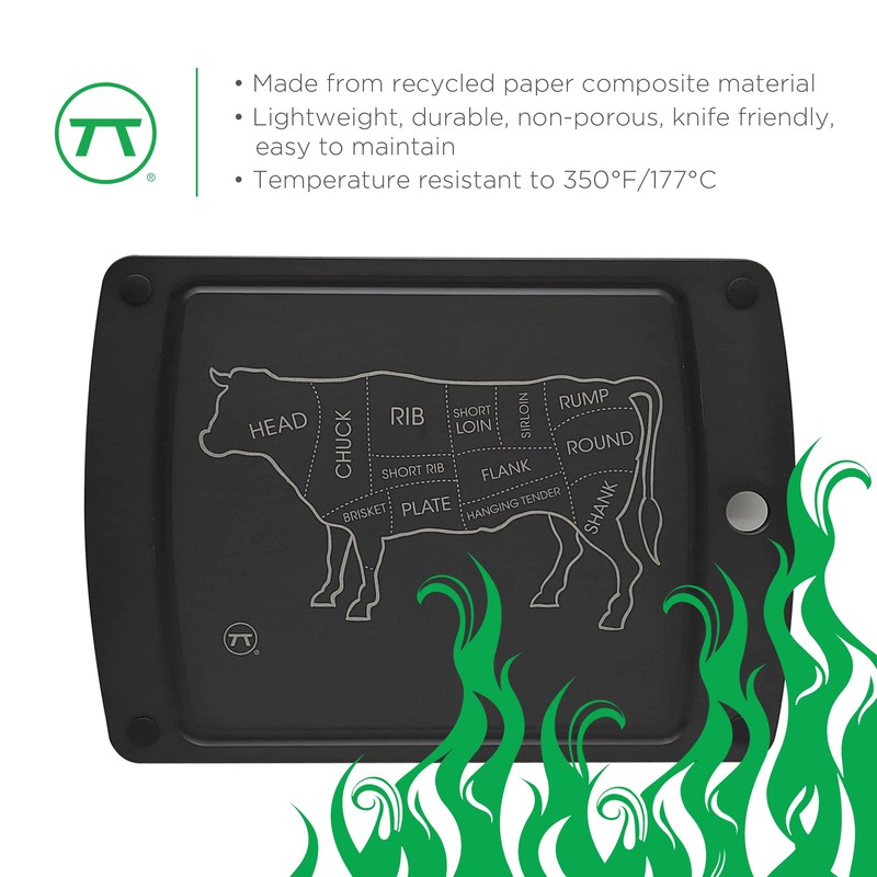 Outset Cow Grill Cutting Board
