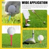 Mardatt 180Pcs Golf Tees, 1-3/5"(42mm), 2-1/8"(54mm), 2-3/4"(70mm), 3-1/4"(83mm) Bamboo Golf