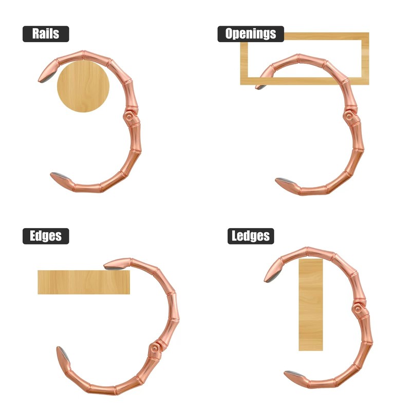 POKOTO Bag Hook Hanger, Holds Up to 33LB, Purse Hook