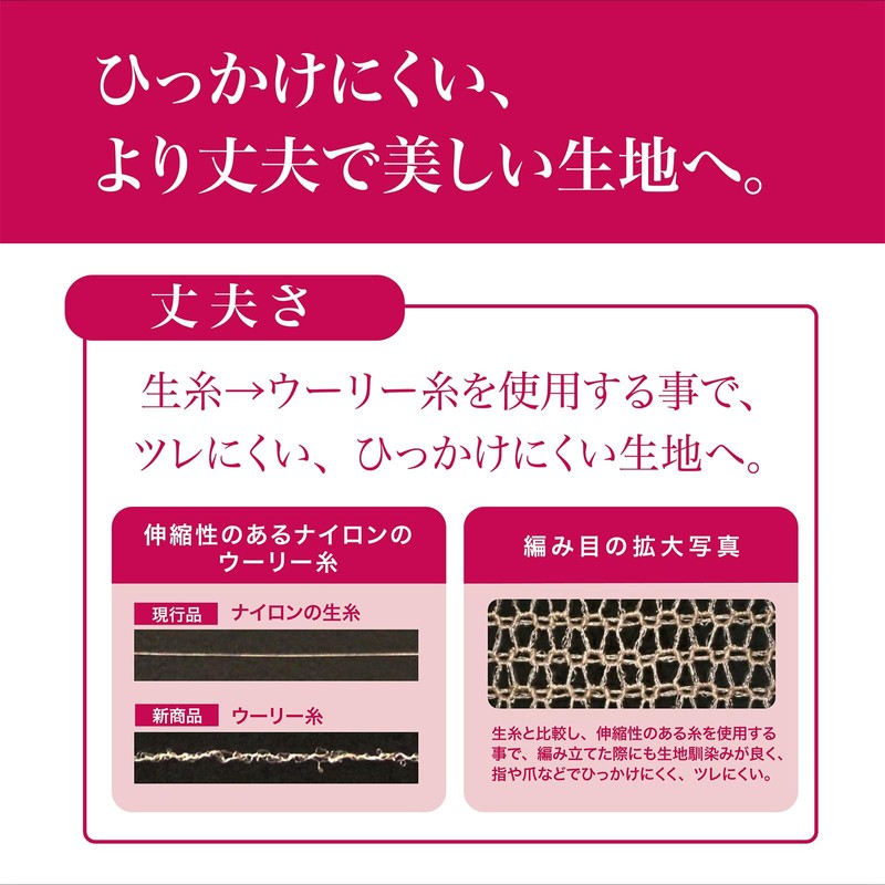 Atsugi Stockings FP68302P Strong and Beautiful Stockings. 12hPa Compression <2