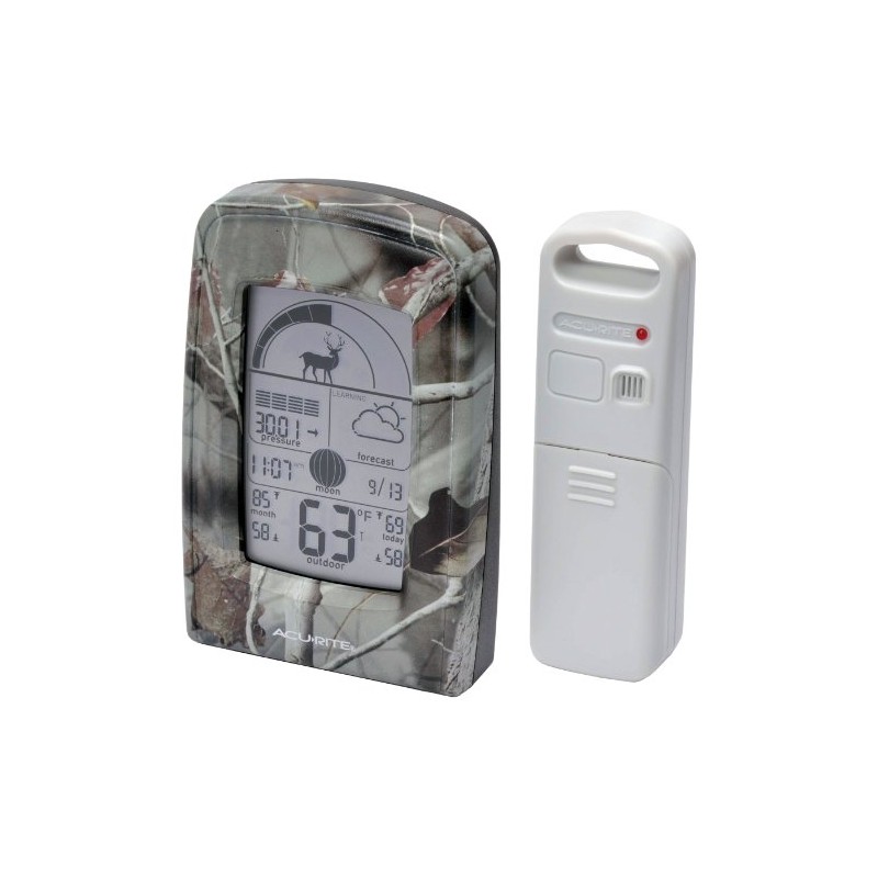 AcuRite 00250 My Backyard Weather Sportsman Forecaster Multicolor, 1.575" W