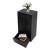 NTINGDE 7-Drawer Bedside Table Storage Cabinet Mobile File Cabinet with