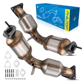 PHILTOP High Flow Catalytic Converter Kit Compatible with INFINITI, Nissan G35, G37, 370Z, Q50, 350Z, Q60, FX35, QX50, QX70, Q70, Q70L, M35, M37, Q40, FX37, EX35, EX37, with O2 Port, EPA Compliant