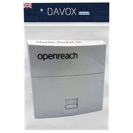 DAVOX Genuine BT Openreach NTE5c MK2 Main Master Telephone Socket with Tool less IDC Cable Connections