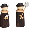 Miniatur Figuren "Kurrendefiguren" 5-teilig Größe ca. 6,5 cm Erzgebirgskunst, Weihnachtsdeko,