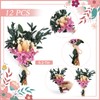 Larber 12PCS Mini Dried Flower Bouquet Dried Wildflowers Dried Flowers