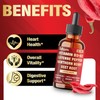 2Packs of 30ml - Cayenne Pepper Liquid Drops with Vitamin