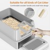 Stainless Steel Cat Litter Box with Lid, XL Extra Large
