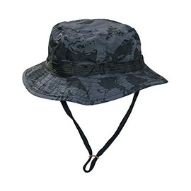 Commando Industries US Army Tropical Hat Boonie Hat Bush Hat Ripstop Floppy Hat, Night Camo