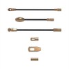 Arnocanali APM5KIT Replacement Accessory Set for Cable Grommets from Ø3