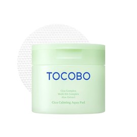 TOCOBO Cica Calming Aqua Pad 60 Pzs Almohadillas Faciales Calmantes e Hidratantes con Aloe