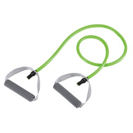 Captain Stag UR-900 Vit Fit Muscle Training, Exercise, Stretch, Fitness, Stretch Tube with Handle, Hard Green