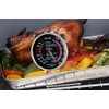 SUNARTIS - Bratenthermometer mit Antihaftbeschichtung | Hochwertiges Edelstahl Bratenthermometer. Fleischthermometer