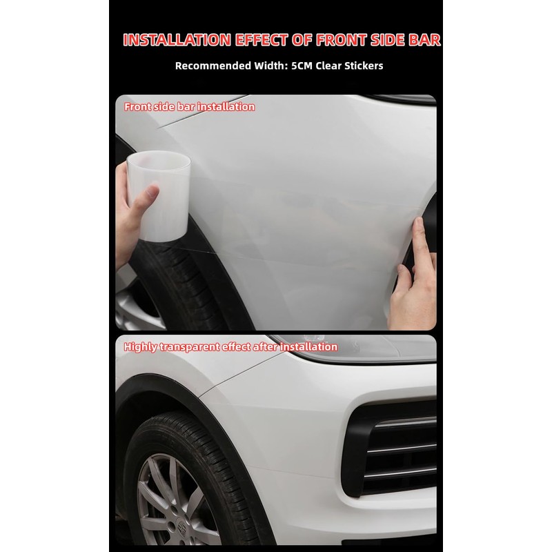 AOWIS Car Door Edge Guards Door Sill Protector Anti-Scratch Anti-Collision
