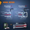 Nilight Winch Rocker Switch Momentary Toggle ON-Off-ON DPDT 7Pin 12V