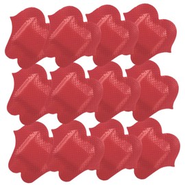 Ipetboom 4sets Self- Patches Lip Shaped for Care Non-irritating Protection 50pcs*4