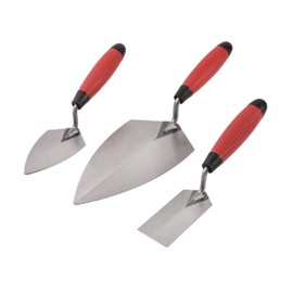 ZJNOTED Bricklaying Trowel 3 Pieces Trowel Masonry Hand Tool Set Soft Handle Carbon Steel… B09VGBBYRY
