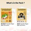 TransOurDream Heat & No Heat Transfer Paper for Dark T