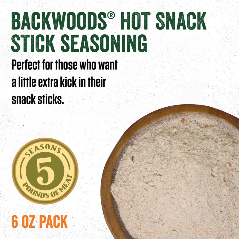 Backwoods Hot Stick Seasoning with Cure Packet
