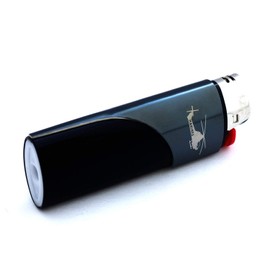 Kasher’s Military Lighter Tool with Lighter - Lightweight & Multipurpose Accessory for Lighters - Suitable to use as Pipe Cleaner, Cutter, etc (with Lighter, Helicopter)