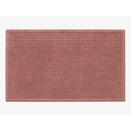 A1HC All Weather Absorbent Doormat, Quick Dry, Absorbs Up to 2 Cups of Moisture, Stain & Fade Resistant, Captures Dirt, Non Slip & Heavy Duty SBR Crumb Rubber Backing Indoor/Outdoor Boot Scraper,24x36