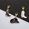 3pcs in Set Cowboy Boots and Hat Clip on Charm