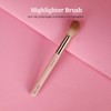 Boozyshop Soft Pink & Gold Highlighter Brush