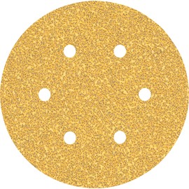 Bosch 50 x Expert C470 Sandpaper with 6 Holes (for Paint on Wood, Diameter 150 mm, Grit 40, Professional Accessories Random Orbital Sander, Random Orbital Sander)