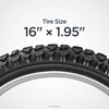 Schwinn Big Knobby Bike Tire (Black, 24 x 1.95-Inch)