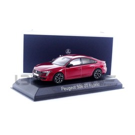 Noreb 1/43 Peugeot 508 GT Hybrid 2023 Elixir Red