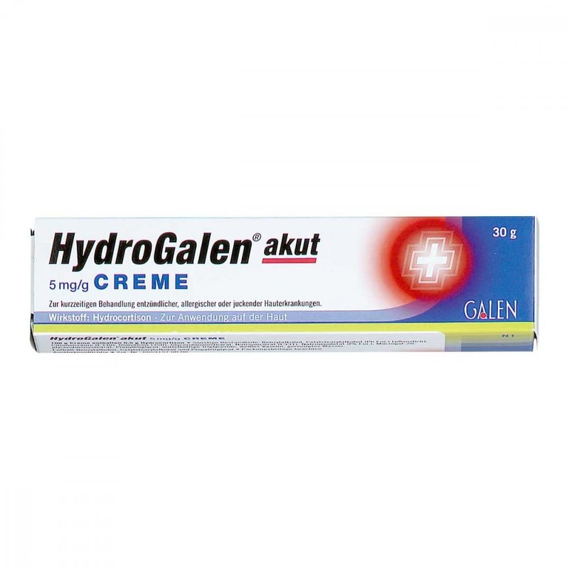 HydroGalen Akut 5 mg/g Cream, 30 g